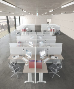 Fabric & Glass Workstations